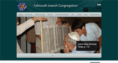 Desktop Screenshot of falmouthjewish.org